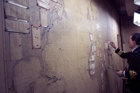 Map Room map of Atlantic
